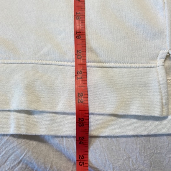 Fifth Sun Cream Minimalist "I believe in Santa" Christmas Sweatshirt Size L - Picture 9 of 10